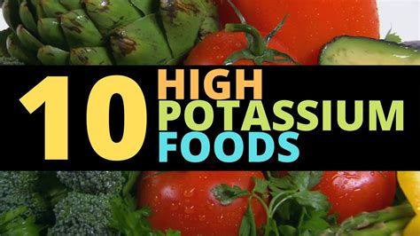 incorporating high potassium foods