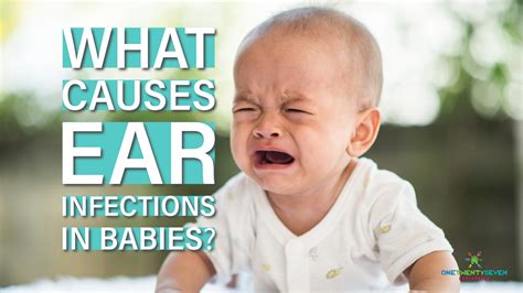 infant ear infection symptoms