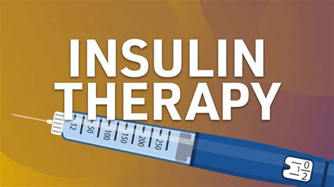 insulin therapy