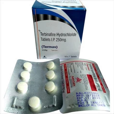 Interaksi Obat Terbinafine HCl 250 Mg