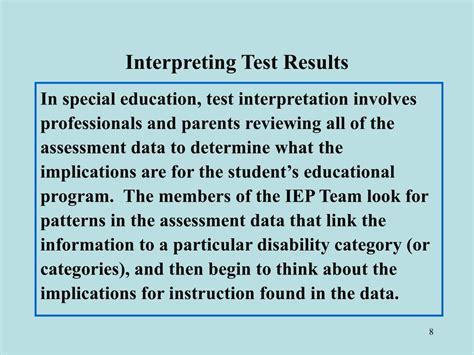 Interpretation of Results