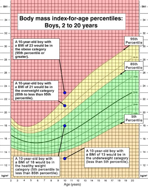 Interpreting BMI results for kids