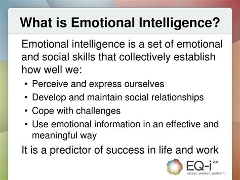 Introduction to Emotional Intelligence