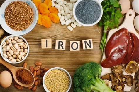 iron supplements and fortified foods