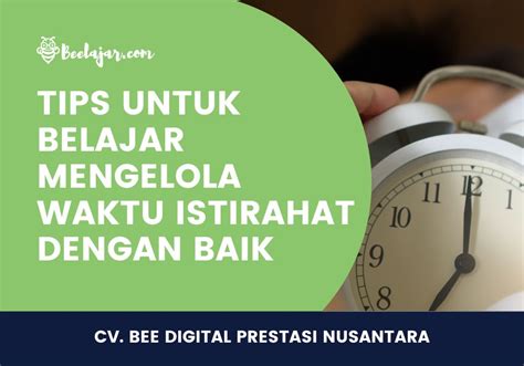 Istirahat dan Mengelola Nyeri