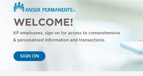 Kaiser Permanente Sign On Portal FAQs