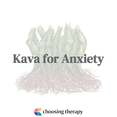 Kava Kava Anxiety