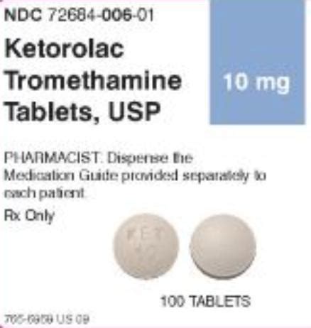 Ketolac 10mg Dosage Information