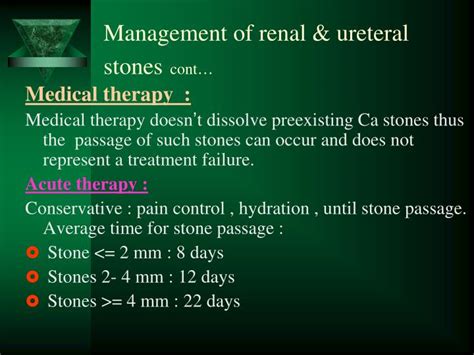 kidney stone management