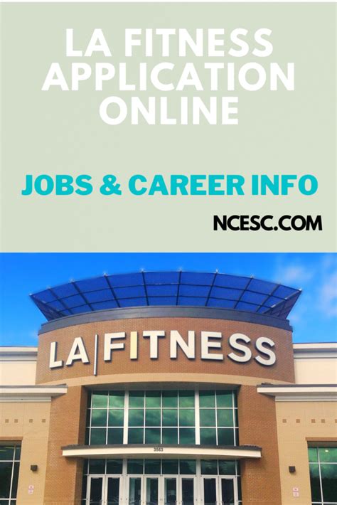 LA Fitness Careers