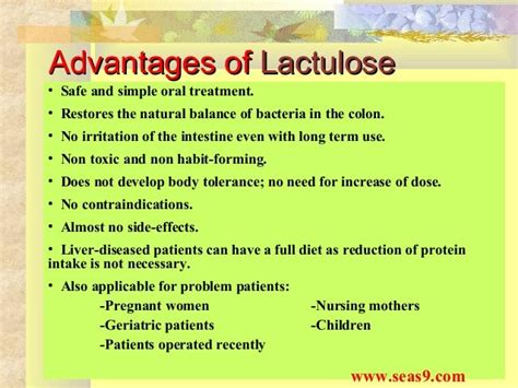 Lactulose Benefits