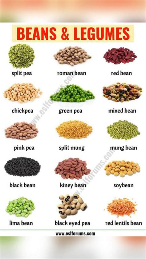 Legumes and beans