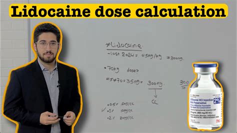 Lidocaine dosage