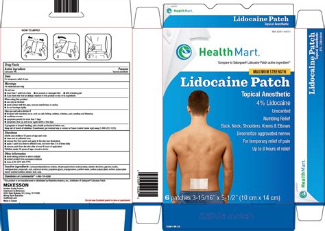 Lidocaine precautions