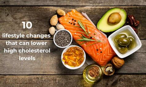 lifestyle changes for cholesterol