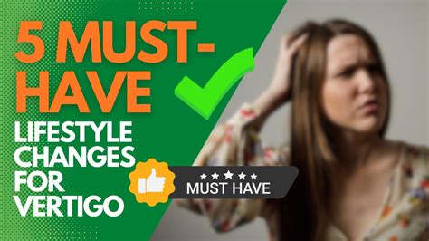 Lifestyle Changes for Vertigo