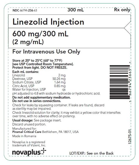 linezolid warnings and precautions