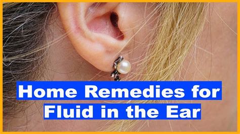 liquid in ear remedies