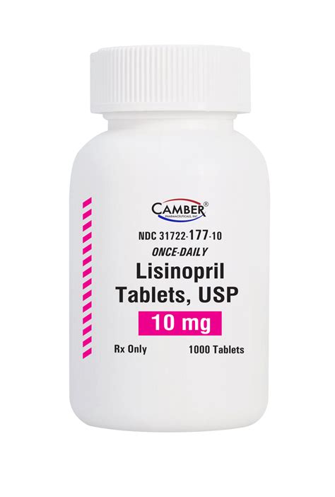 Lisinopril 10mg Tablets