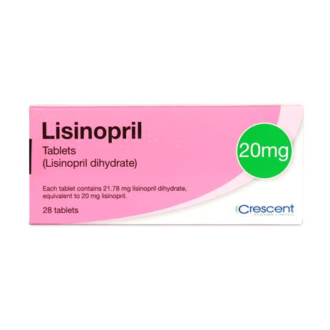 Lisinopril 20mg Tablets Mechanism