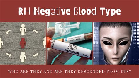 Living with Rh Negative Blood Type