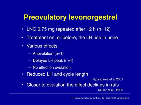 long term levonorgestrel effects