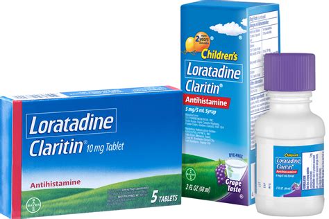Loratadine medication