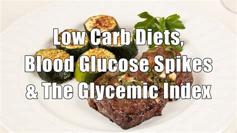 low carb blood sugar