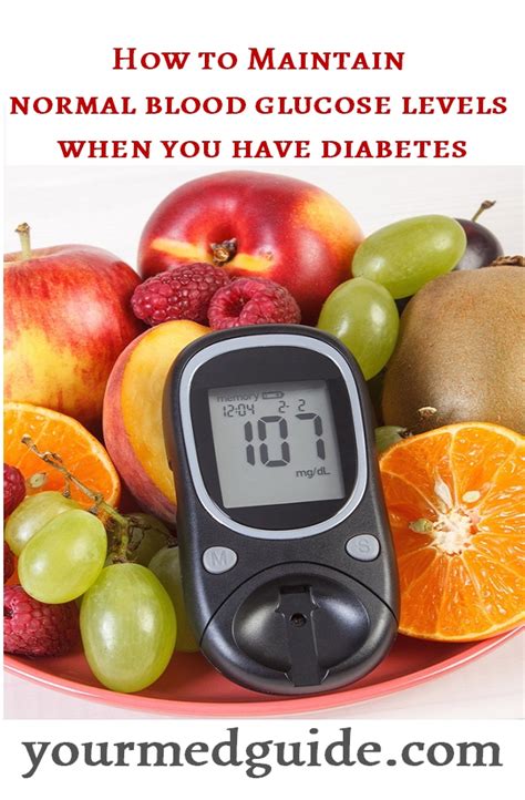 maintaining normal glucose