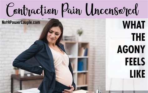 Managing contraction pain