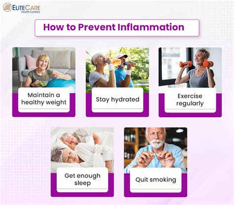 Managing inflammation with lifestyle changes