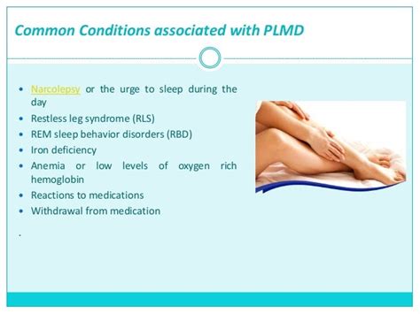 Managing Periodic Limb Movement Disorder