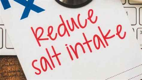 Managing Sodium Intake