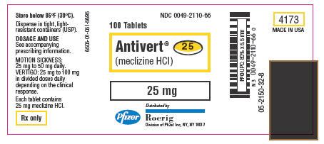 Meclizine Dosage Instructions