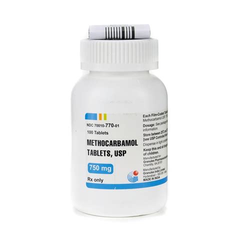 Methocarbamol 750mg