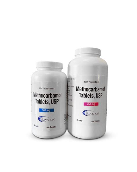 methocarbamol storage