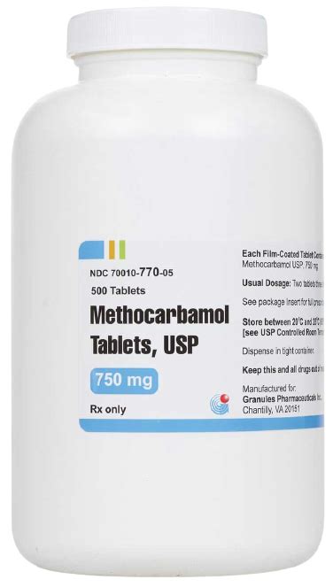 methocarbamol mechanism