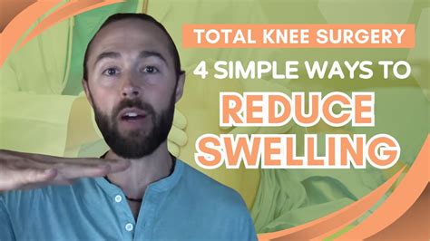 Methods to Reduce Swelling