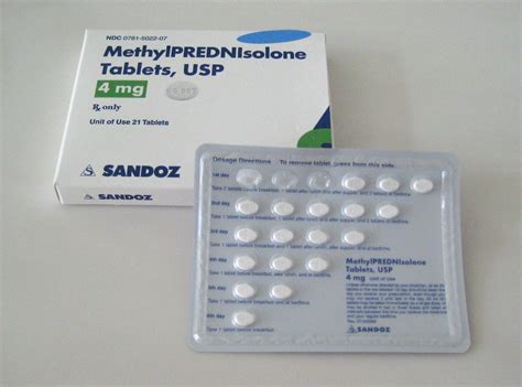 Methylprednisolone examples