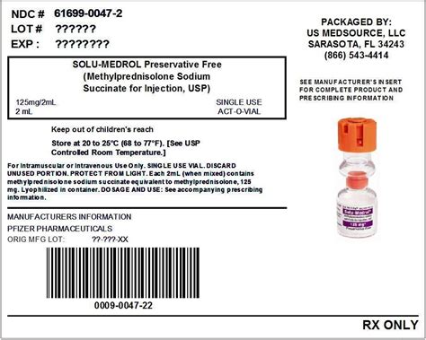methylprednisolone precautions