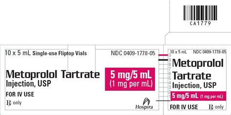 Metoprolol Administration
