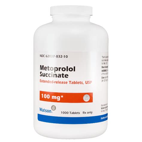 metoprolol succinate er statistics