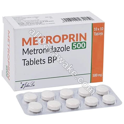 Metronidazole 500mg Antibiotic Treatment