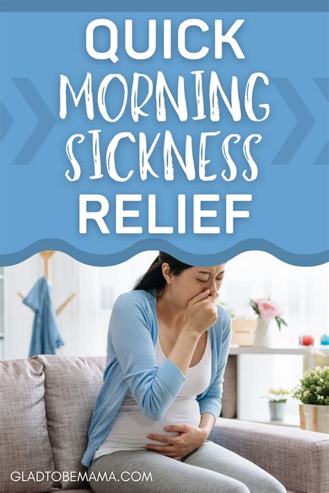 Morning Sickness Relief Solutions