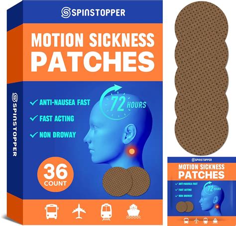 Motion Sickness Patch Working