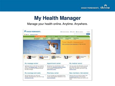 My Health Manager Future