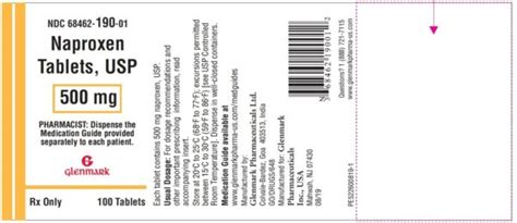 Naproxen 500mg Dosage