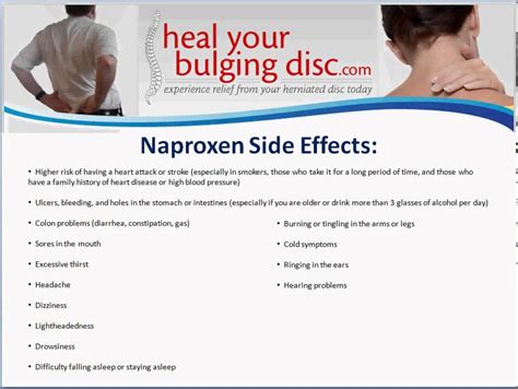 Naproxen 500mg Side Effects