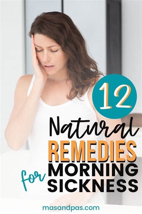 Natural Remedies for Morning Sickness