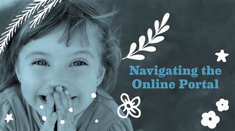 navigating online portal